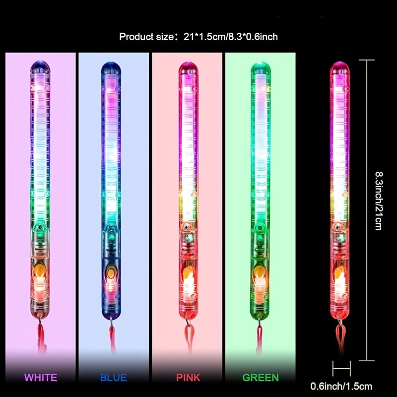  iGLOW Varillas incandescentes – Paquete de 233 piezas a granel  para fiestas, multicolor, 100 varillas brillantes + 133 accesorios juego de  palos de luz : Juguetes y Juegos
