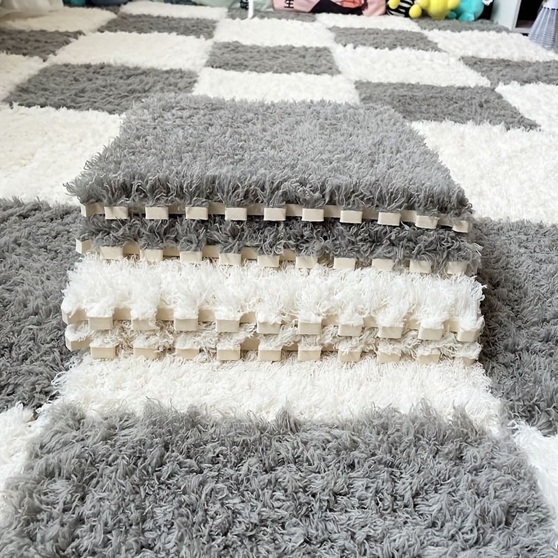 Bedroom Mosaic Carpet Tatami Square Carpet Home Jigsaw - Temu