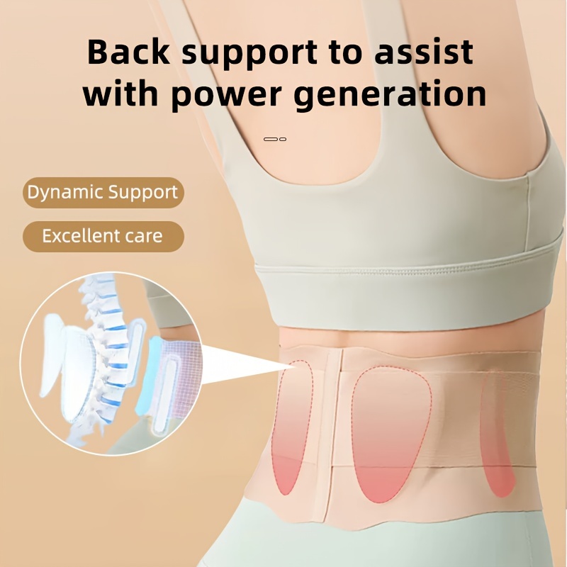 Adjustable Lumbar Back Brace Lower Back Support Belt for Men Women