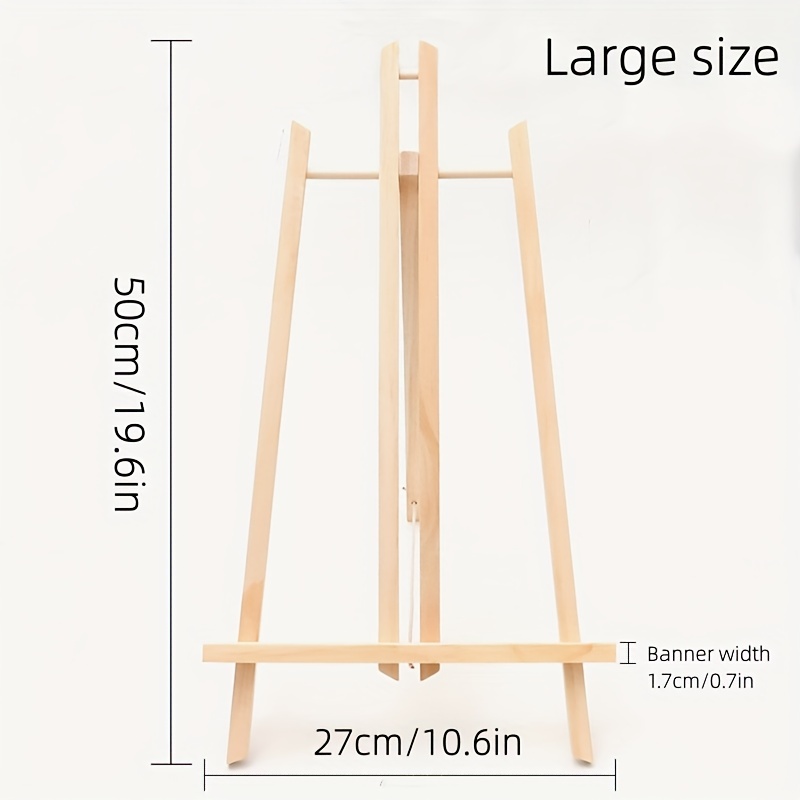 Mini Pine Material Easel Screw Style Desktop Ladder Easel - Temu