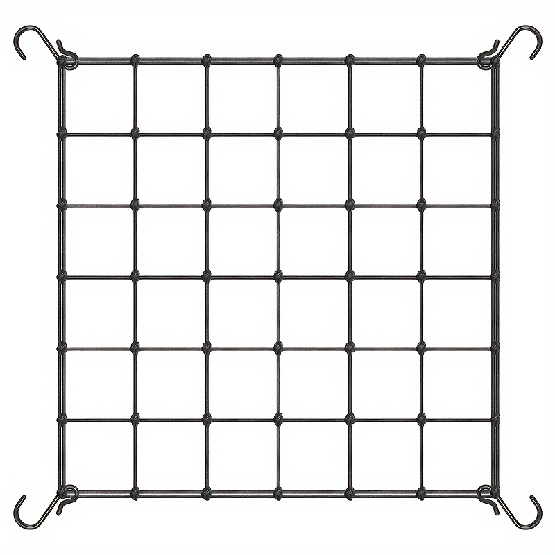 

1 Pack, Grow Tent Trellis Netting: Heavy Duty Elastic Net With Hooks For Hydroponics And Garden Climbing Plants