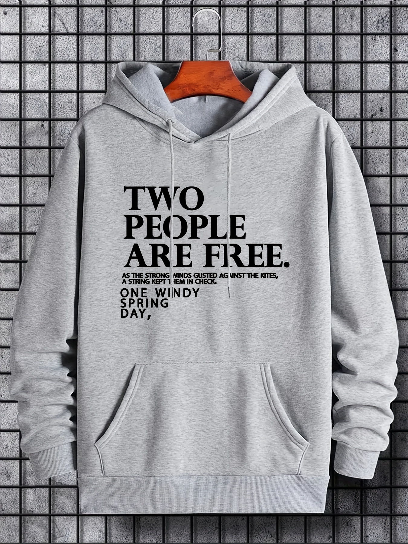 Hoodie for two online people