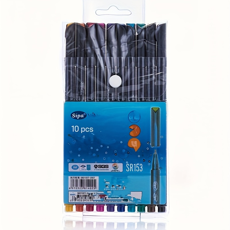 Sipa SR153 Colored Hook Line Pen 0.38mm Art Hand-painted Hook Line