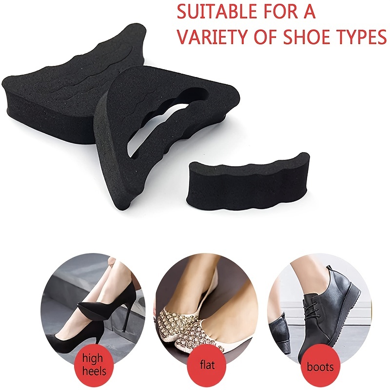 2pcs Toe Plug Soft Sponge Half Insoles for Shoes