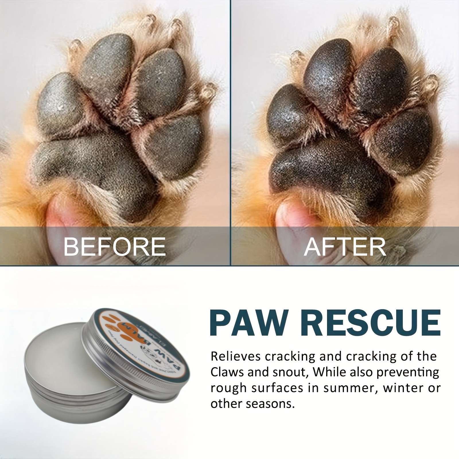 Cracked paws outlet