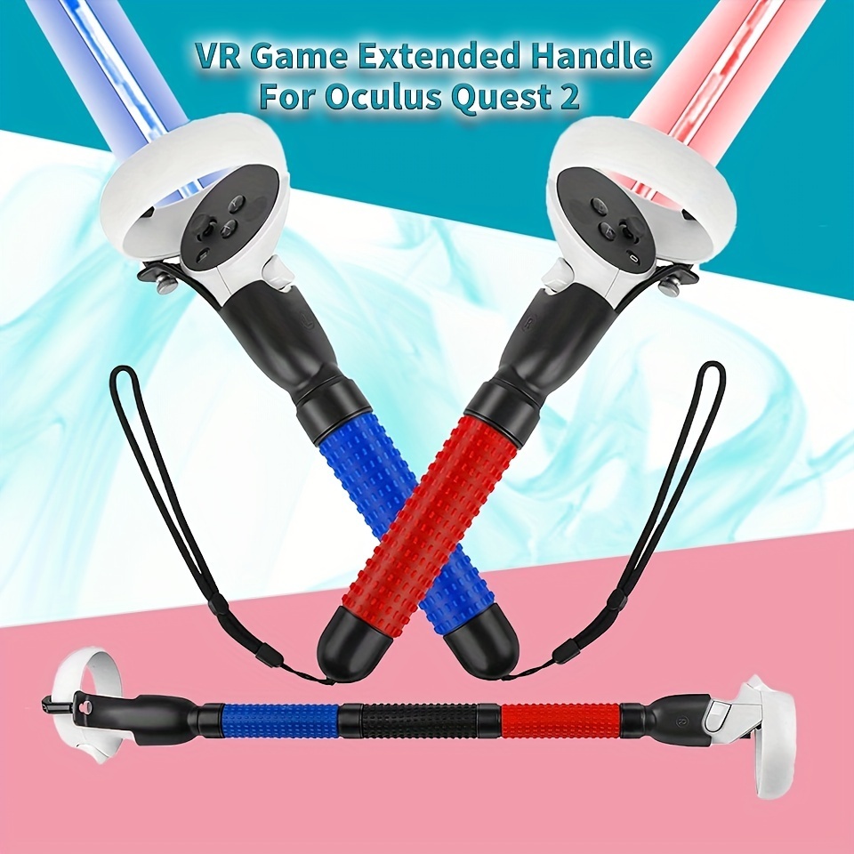  DEVASO Handle Attachments for PSVR2 Controller Accessories,  Beat Saber Walkabout Mini Golf Drums Rock Extension Grip for Playstation VR2,  VR Game Handle Accessories Compatible with PS VR2 : Video Games