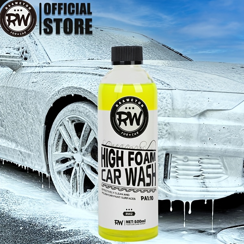 Liquid X Car Shampoo - Ultra Sudsy Car Wash, pH Neutral Formula for Safe  Washing - Highly Concentrated Ultra Foam (16 oz)