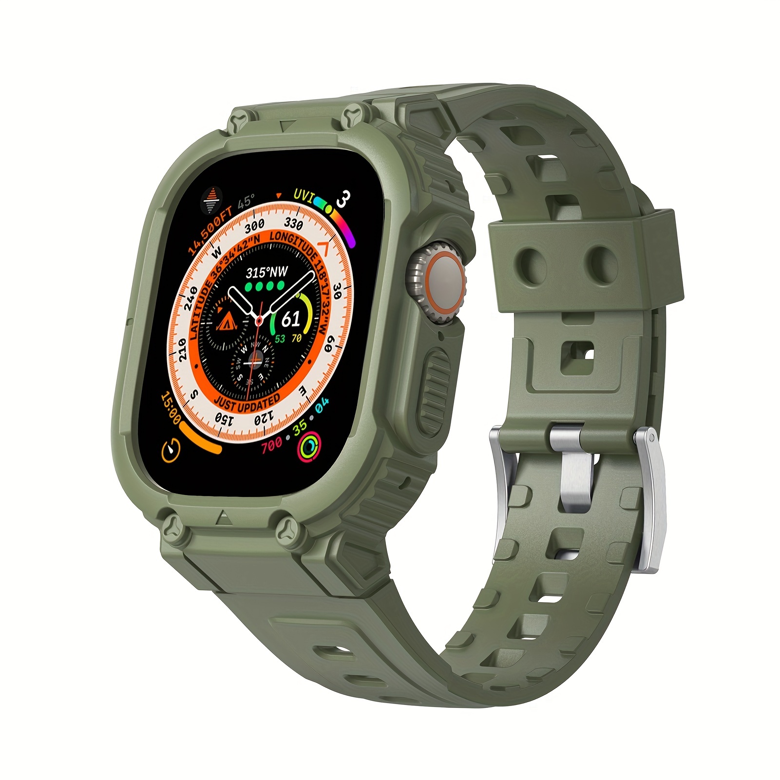 Elobeth Iwatch Ultra Band Ultra Case rugged Bands Bumper Temu