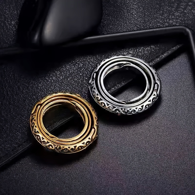 Creative Retro Ball Shaped Ring for Men