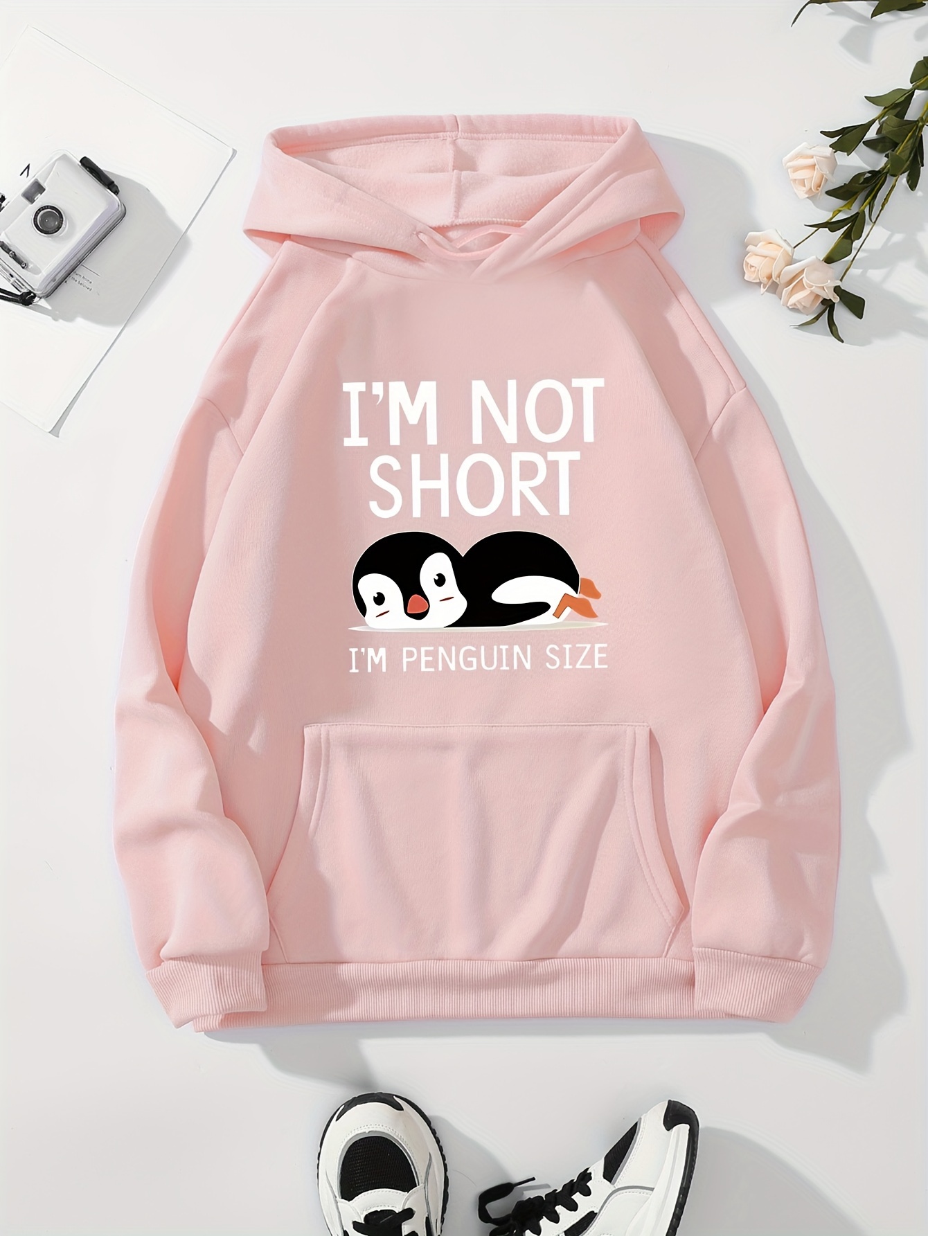 Hope Fight Penguin T Shirts, Penguin Long Sleeve, Penguin Sweatshirt, Penguin Hoodie, I'm Not Short I'm Penguin Size Cute Penguin Funny Shirt