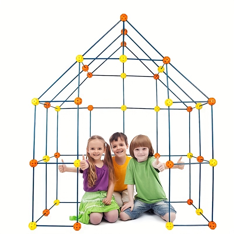 Kit de construction de Fort de construction pour enfants, bricolage amusant  Forts jouets de construction Construction Fort Builder jouets apprentissage  jouet ensemble cadeau pour garçons et filles : : Jeux et Jouets