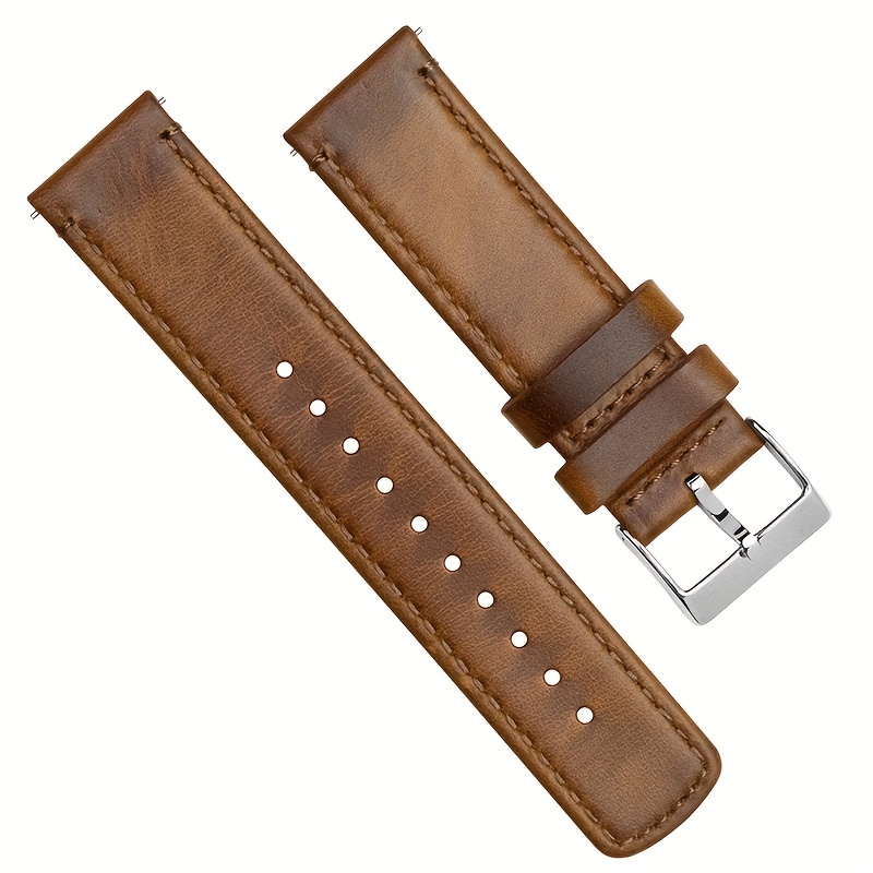 Synthetic leather watch discount strap