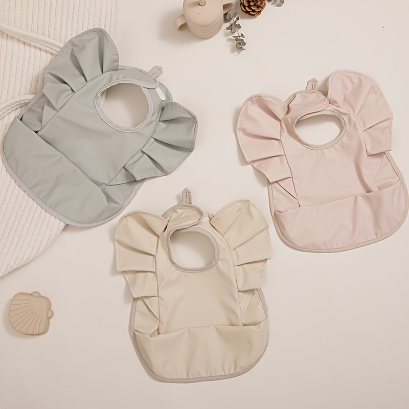 Baberos de silicona suave para bebé, niño y niña, impermeable, ajustable,  con dibujos animados, toalla de Saliva, delantales, artículos para bebé -  AliExpress