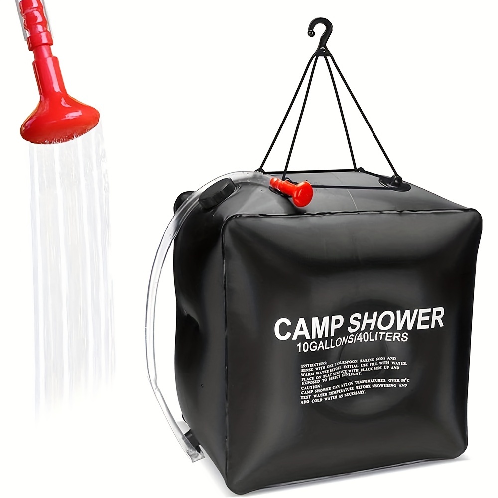 Portable Shower Camping Shower Outdoor Camp Electric Rechargeable Shower  Pump