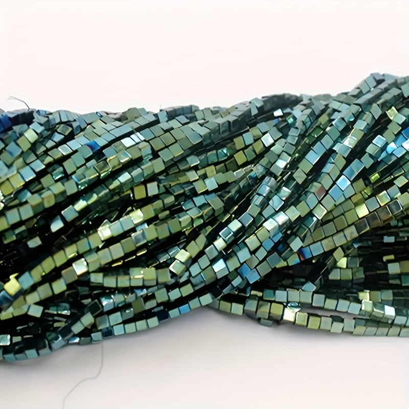 Square Cube Beads for DIY Jewelry Making