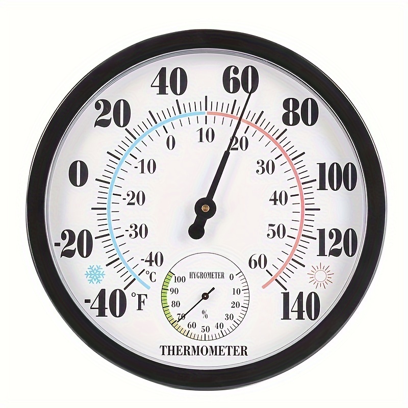 Thermometer für Auto innen oder außen, um 360 Grad gedreht, hoher  Genauigkeit