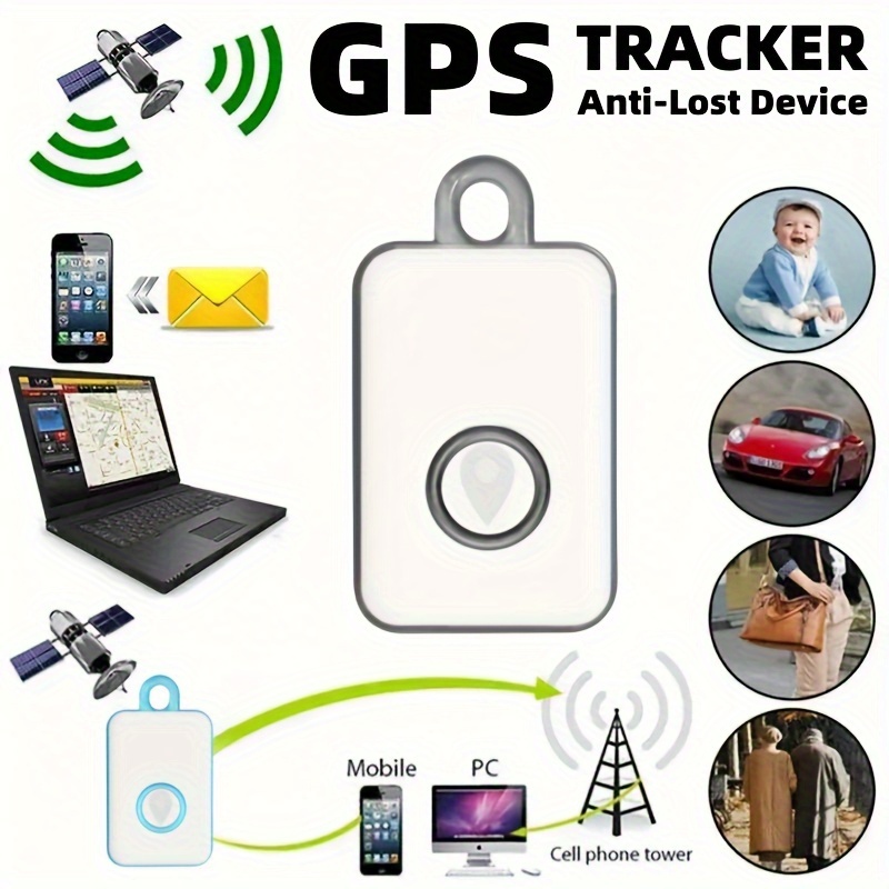 Rastreador GPS inteligente para mascotas, mini rastreador Bluetooth  impermeable antipérdida, localizador Bluetooth para mascotas, perros,  gatos