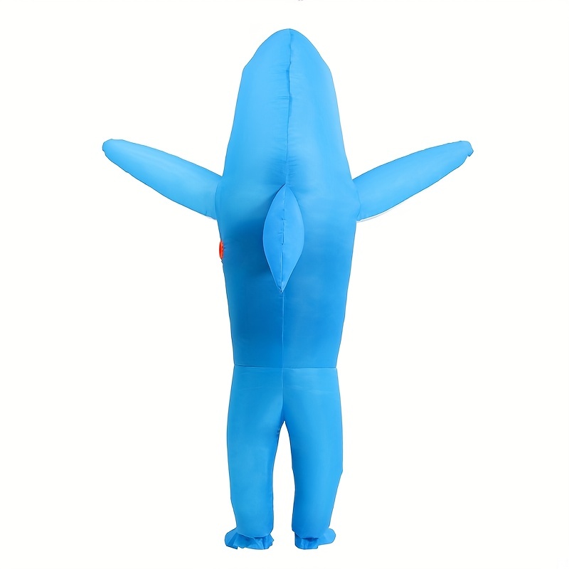 Inflatable Shark Costume For Adult And Teens Funny Halloween