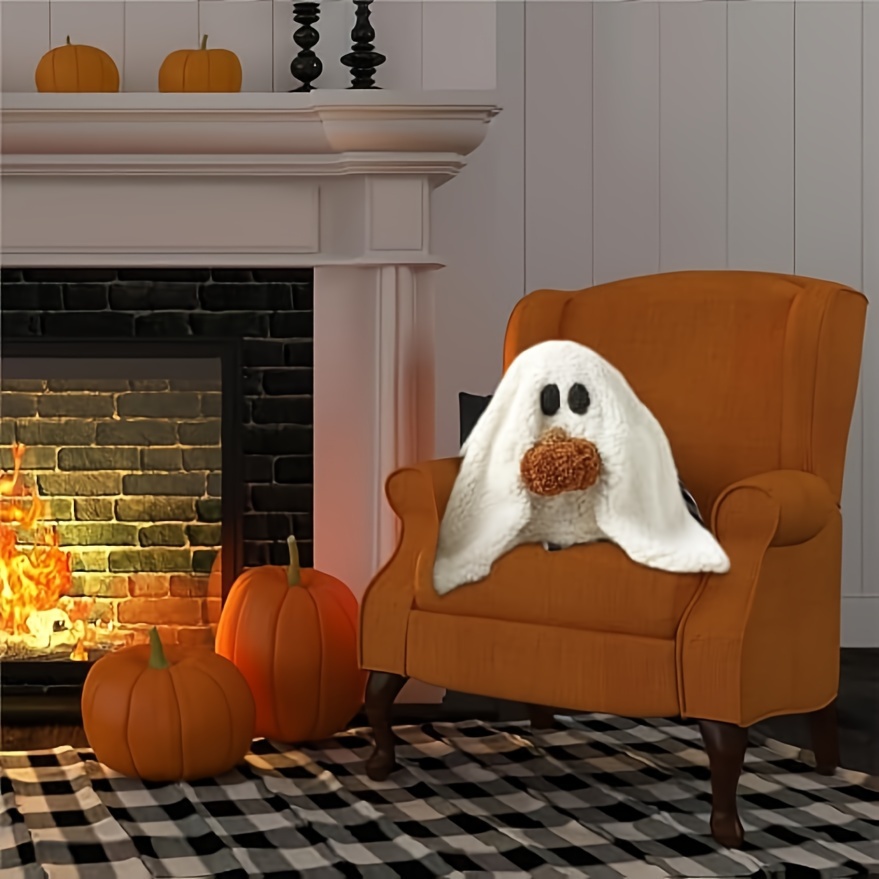 Jack-O’-Lantern & Ghost-Shaped Halloween Pillows - 2 Pc. | Halloween Express