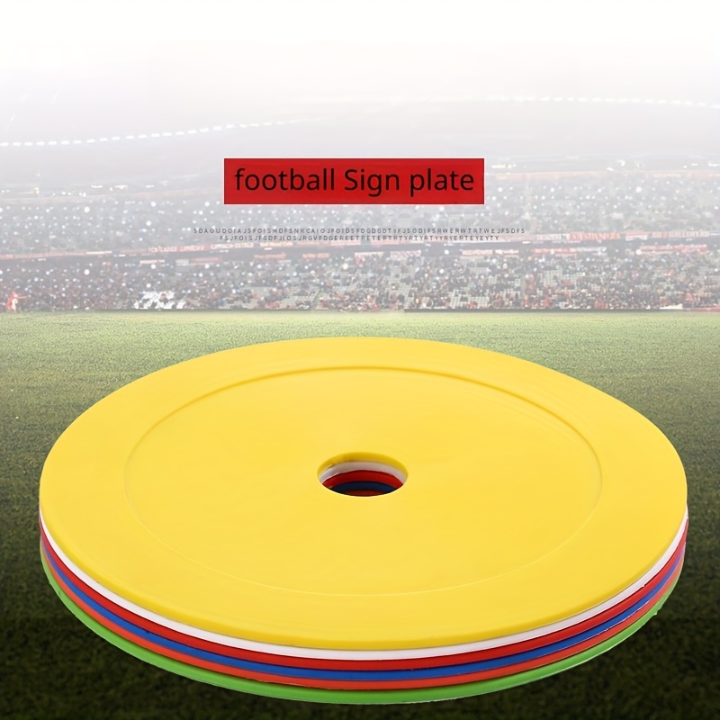 Flat Disc Soccer Ball Training - Football Agility Speed