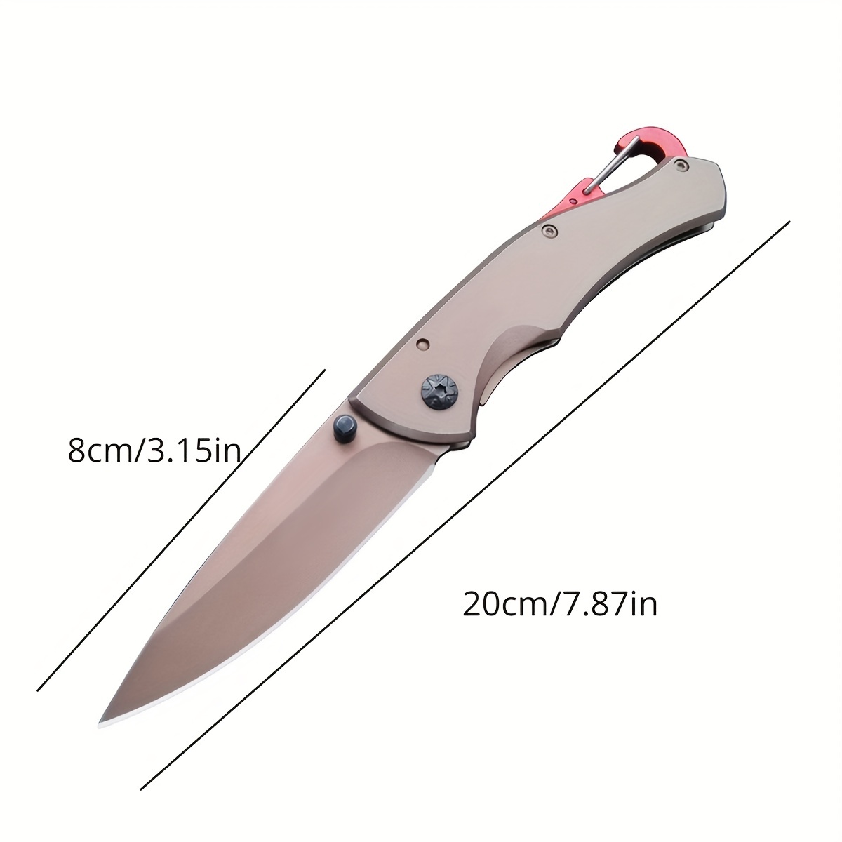 6-in-1 Portable Pocket Hunting Knife Sharpener, Outdoor Camping Backpacking  Hunting Emergency Survival Tool - Temu