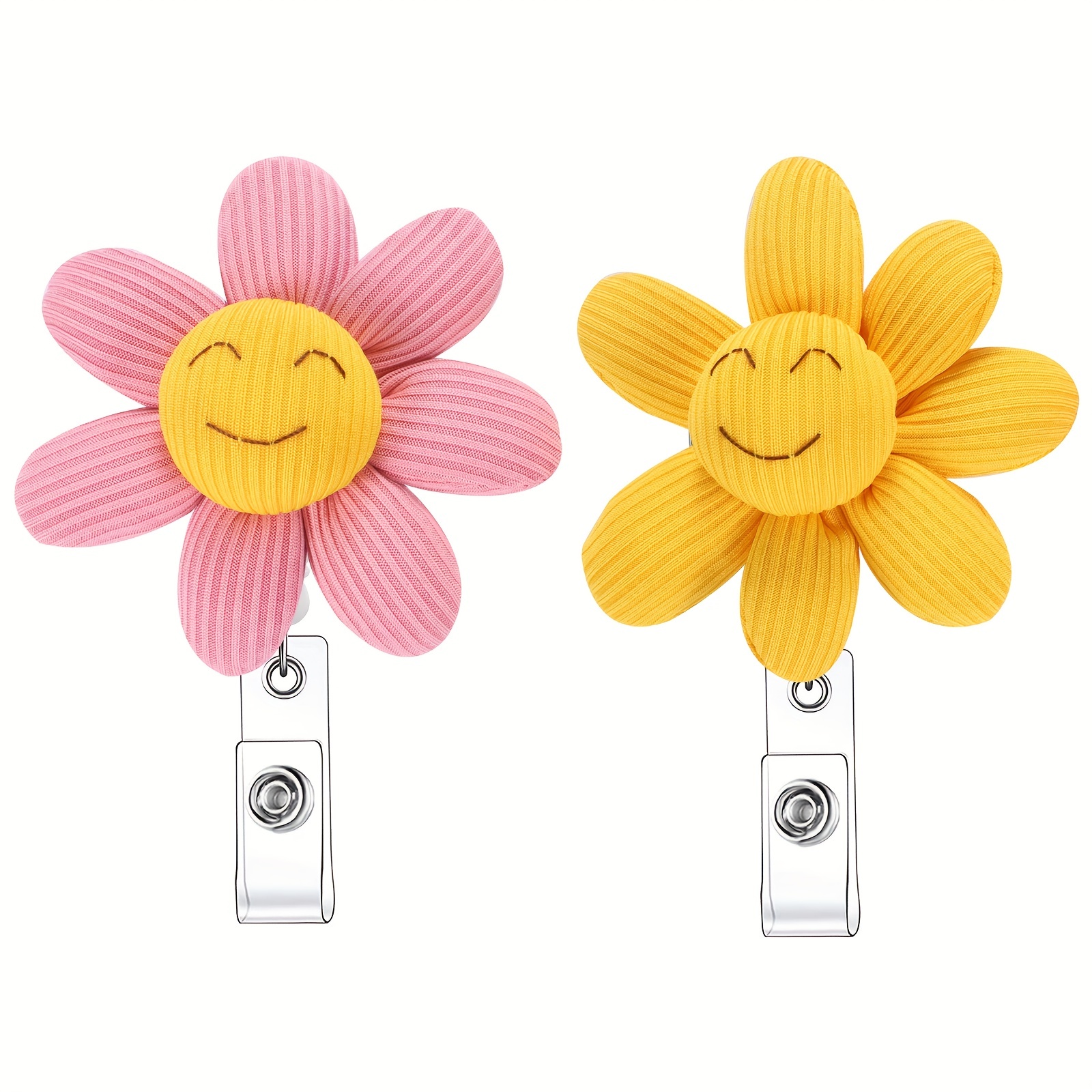 Retractable Badge Reel A Clip A Cute Interesting Flashing - Temu Philippines