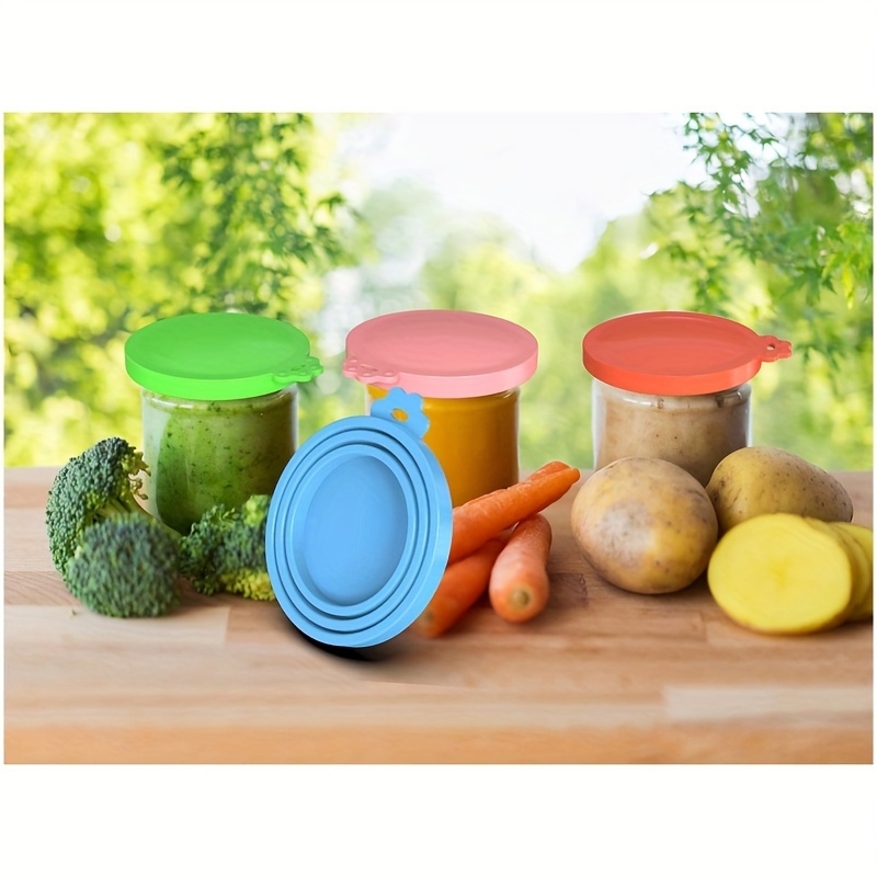 Reusable Silicone Food Covers Fit Any Size - Temu