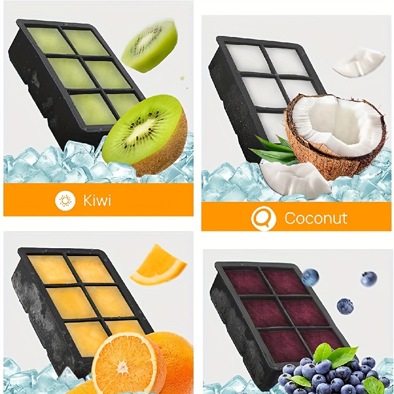 Ice Cube Tray Lid With 2 Trays, Large Square And Second Hand Deep Freezer  Mold For Whiskey And Cocktail Z0017 From Dreambeauty_qh, $18.3
