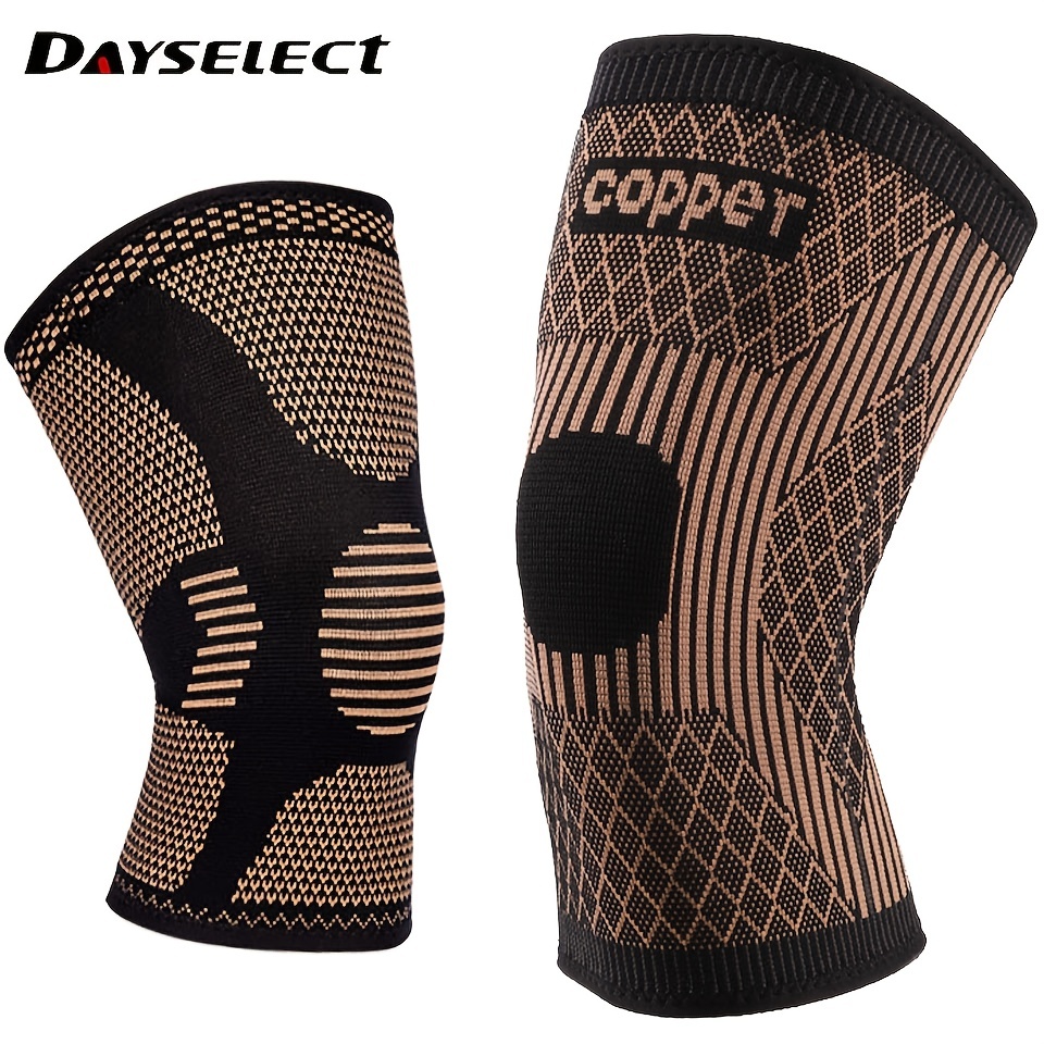 (2Pack)Copper Knee sleeve for Arthritis Pain and Support-Copper Knee Brace  for Knee Pain Relief, Workout, and Sports (3X-Large)