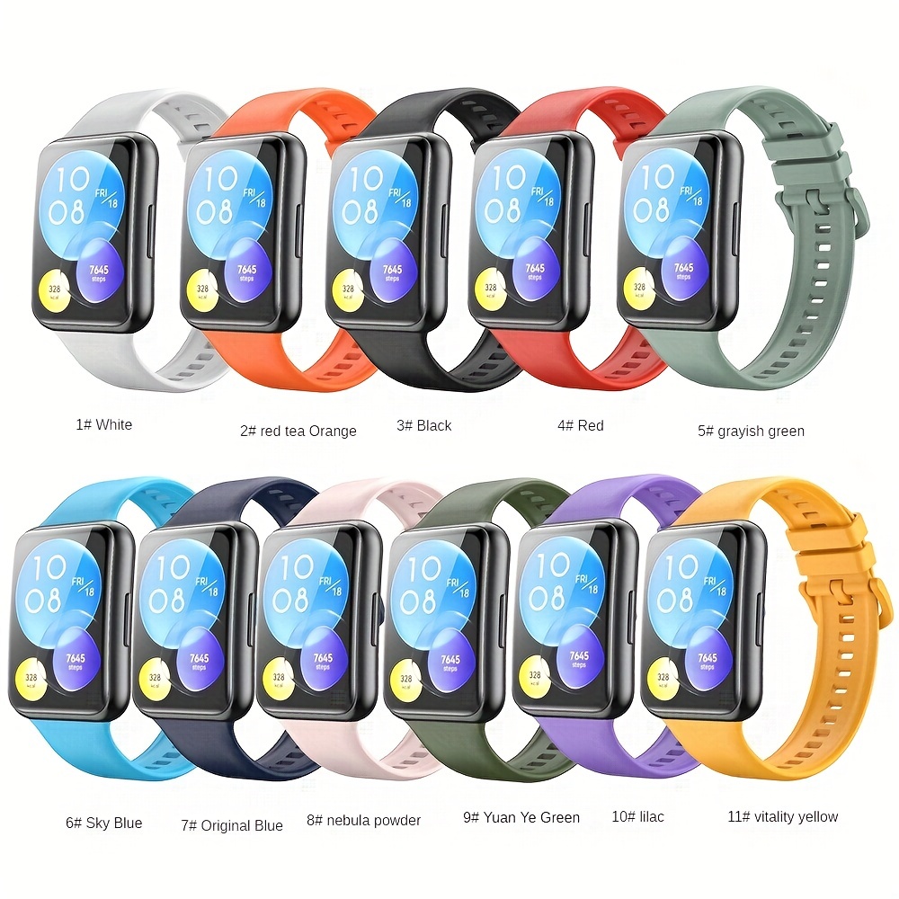 Watch Strap For Huawei Band 7 Strap Accessories Silicone Smart Replacement  watchband Wristband correa bracelet for Huawei Band 7