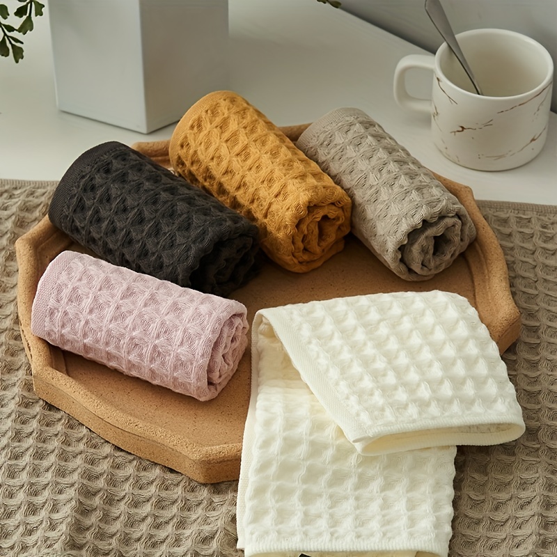 Super Absorbent Soft Cotton Hand Towel Face Towel For Bath - Temu