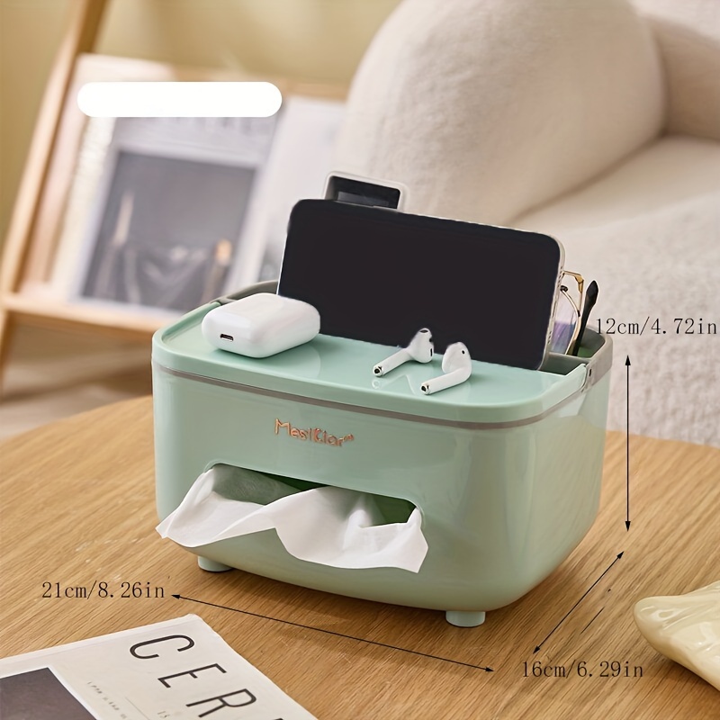 Multi functional Tissue Box Tissue Box Cover Napkin - Temu