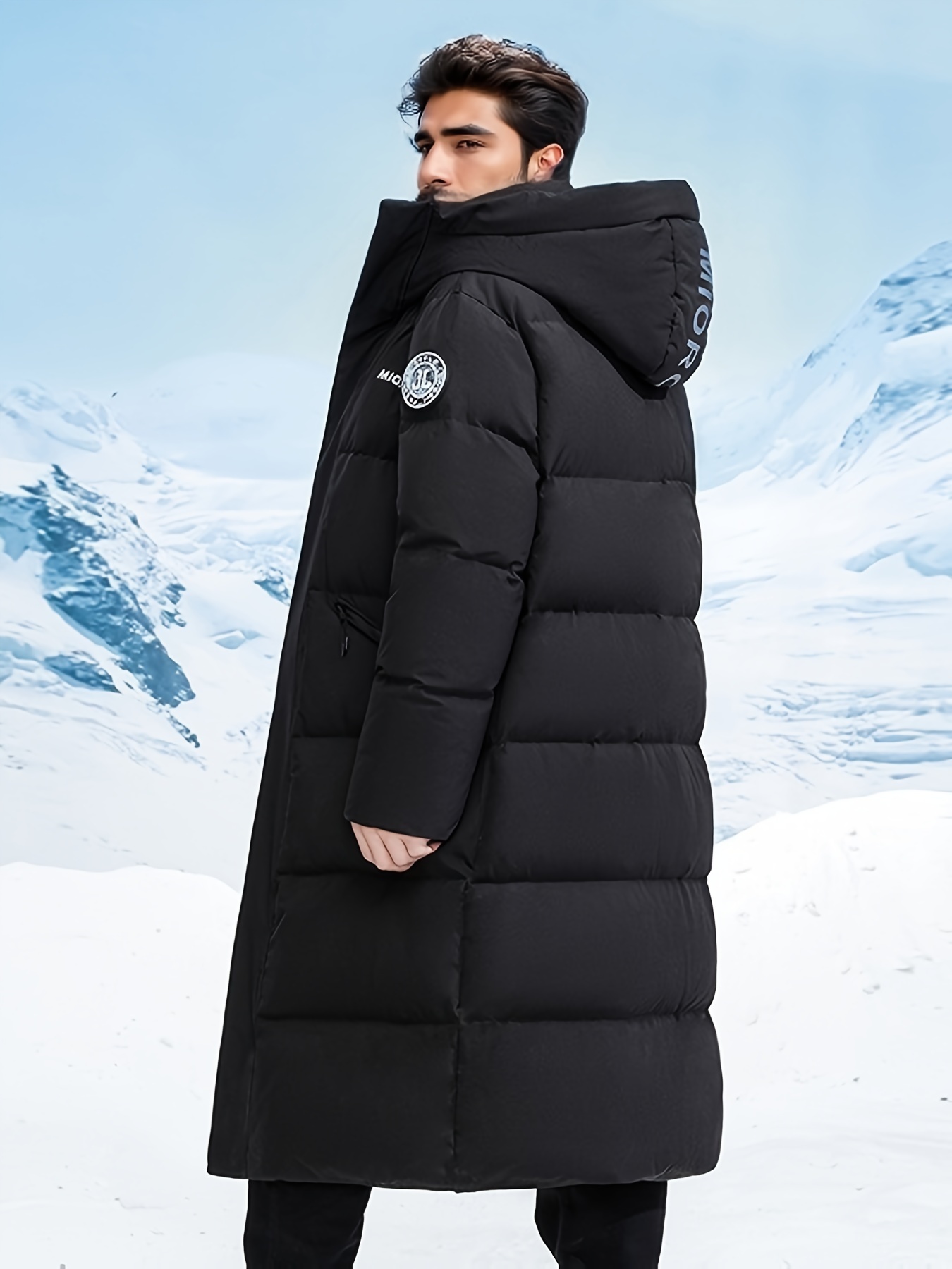 Chaquetas acolchadas para hombre, tallas grandes, cálidas, abrigos de  plumón de invierno 2023, chaqueta gruesa a prueba de viento, chaqueta de  plumón