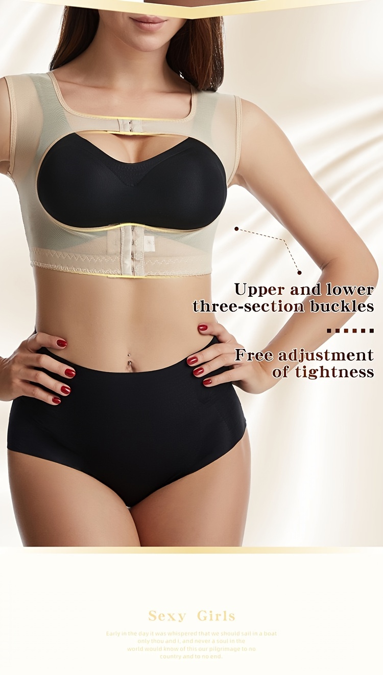 Posture Corrector Tops Front Buckle Breast Lifting Beauty - Temu