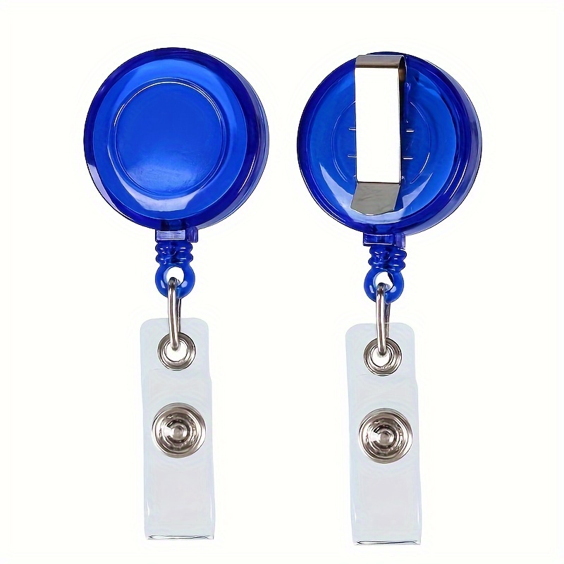 Retractable Pull Badge for Name Badge ID Card Id Badge Reel Nurse Badge  Card Holder School Supplies Office Accessories