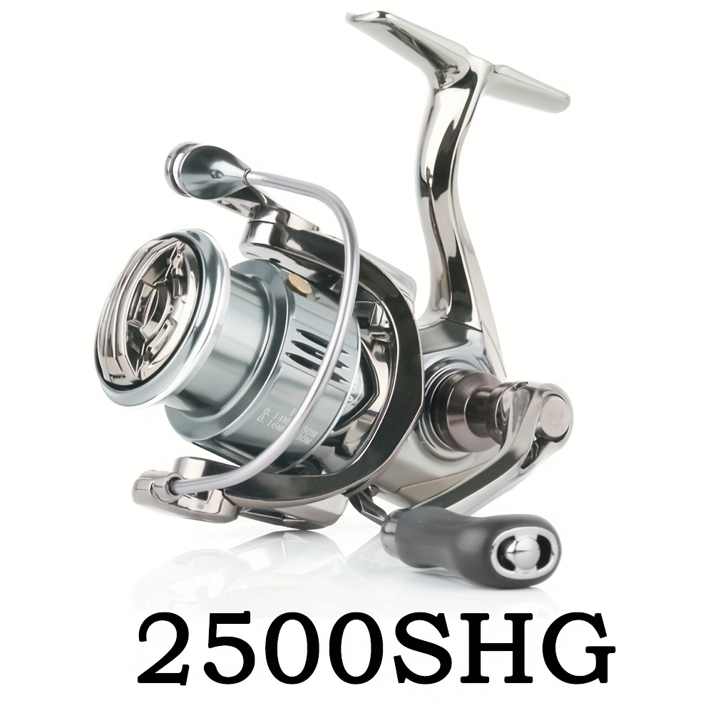 5.7:1 Full metal spinning gapless fishing reels left right hand fishing  wheel for saltwater freshwater1000 series