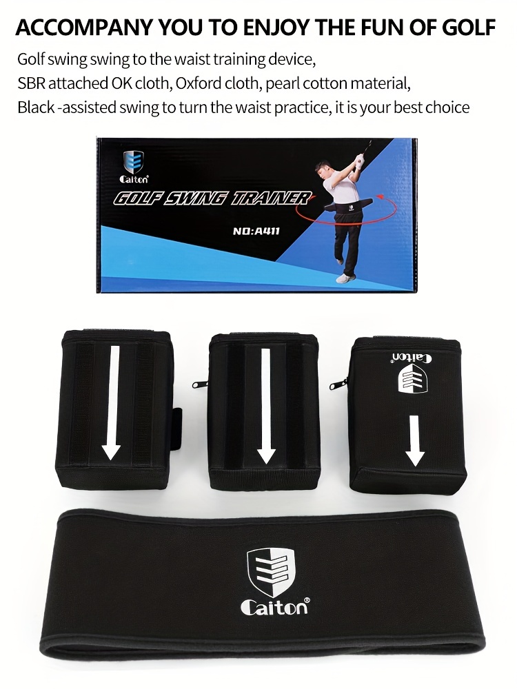 golf swing trainer waist turning aid anti deformation posture correction band golf swing practicing waist band details 7