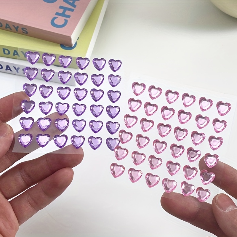 10 styles 3D Gem Stickers diamond Sticker Acrylic Crystal sticker DIY  Rhinestone