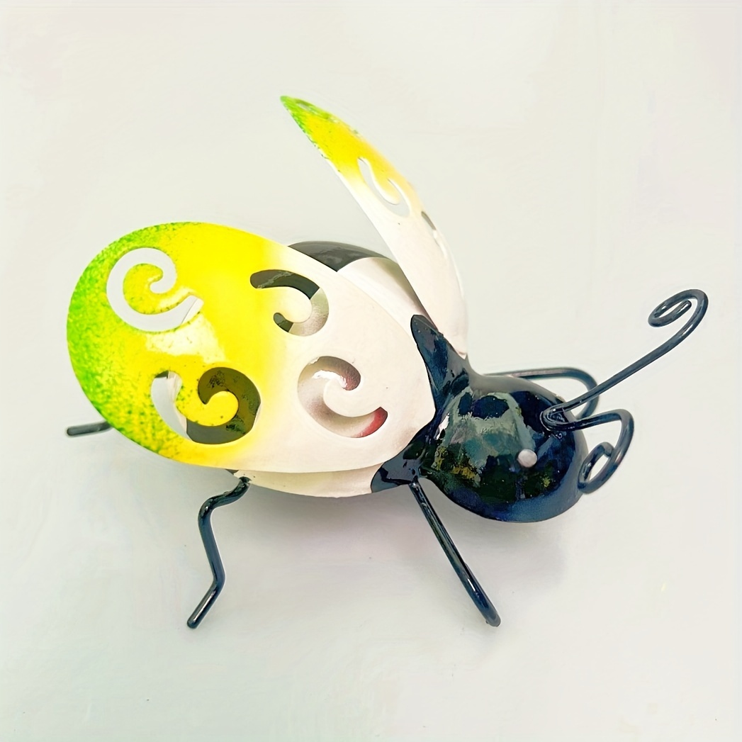 Metal Crafts Creative Bumble Bee Bumble Bee Metal Sculpture - Temu