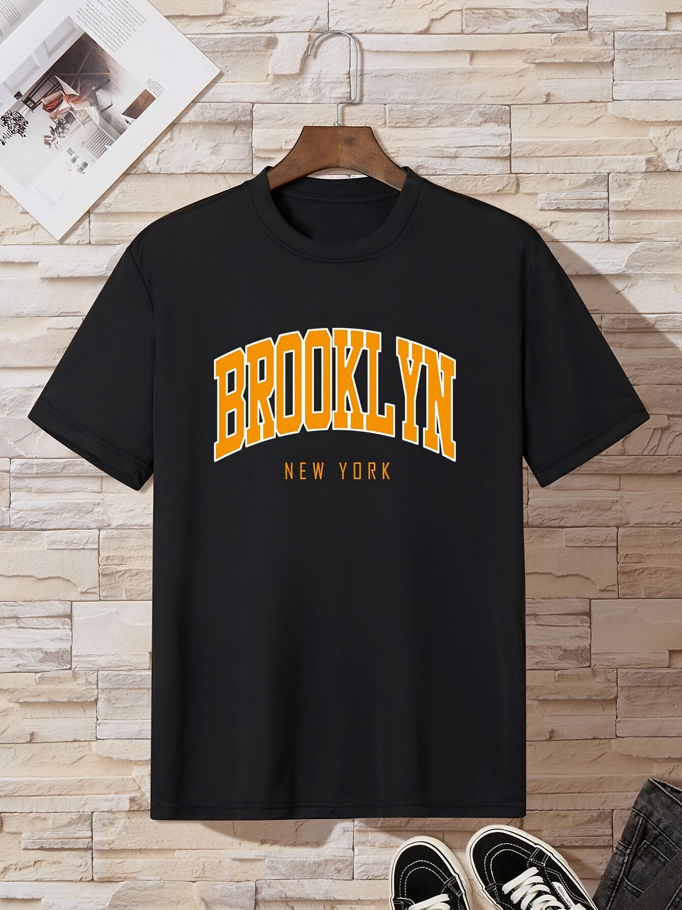 Brooklyn Dodgers 42 T-ShirtBrooklyn 42 T-Shirt graphic t shirts summer  clothes black t shirt plain white t shirts men