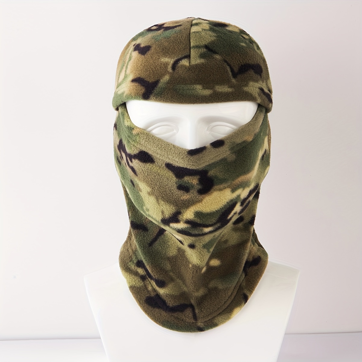 Outdoor Full Face Mask Breathable Quick Drying Sunscreen Camouflage  Balaclava Scarf For Fishing Riding