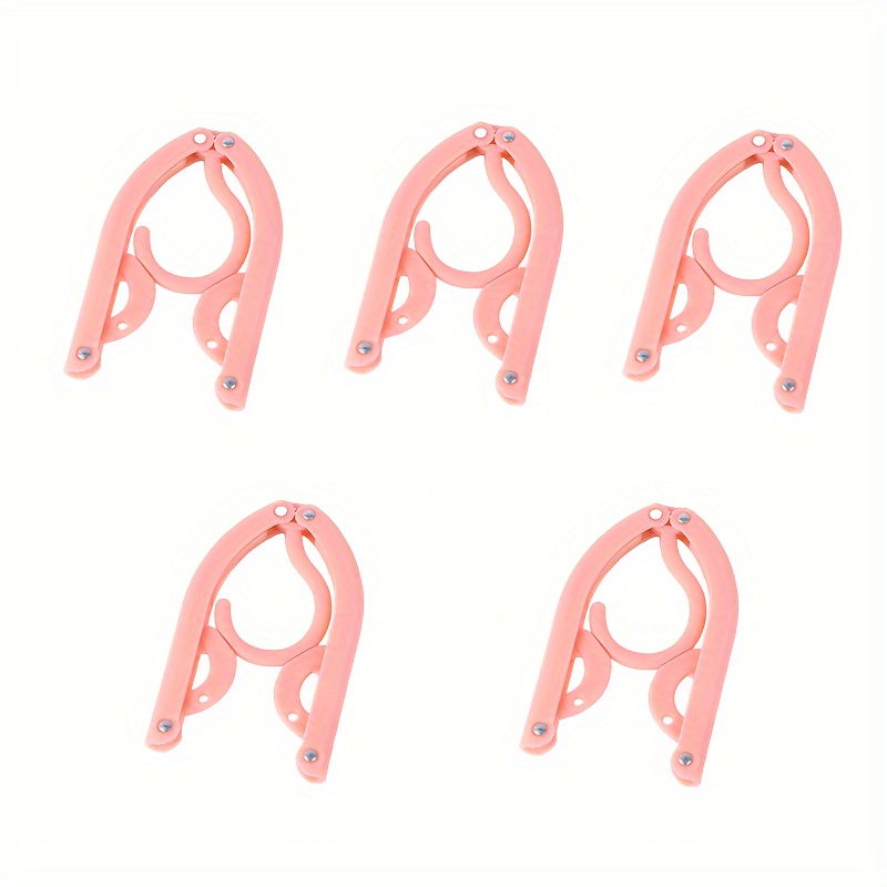 Plastic clothes Hanger (5 pcs)/Red