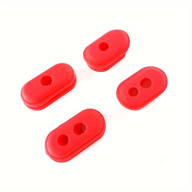 Tapones de Goma / Silicona rojos cableado Patinete Xiaomi