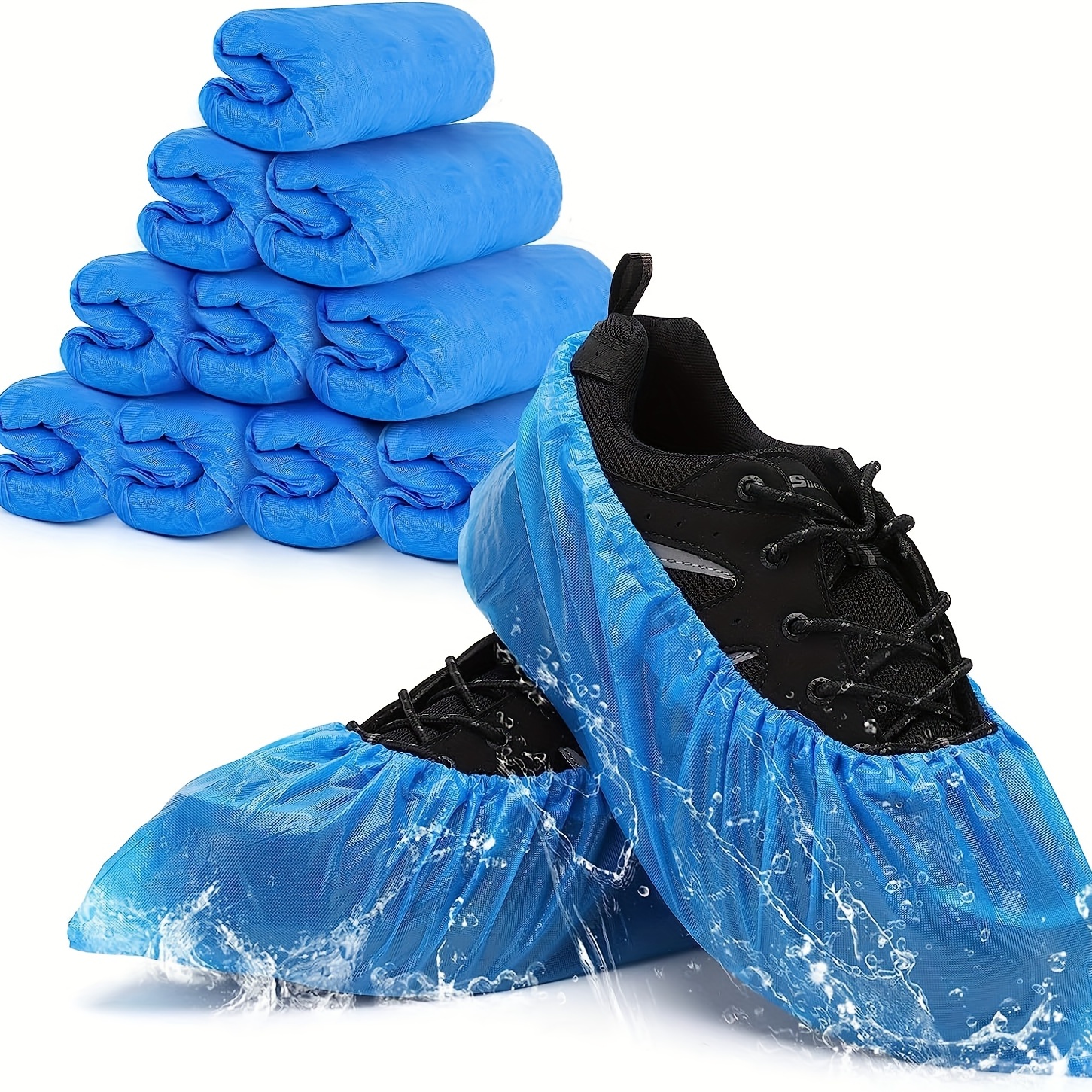 100pcs Couvre chaussures En Plastique Jetables Couvre - Temu Belgium