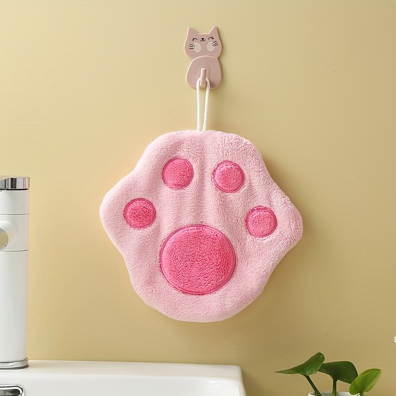 Toallas De Mano De Gato Divertido 39X13Cm Toallas De Cara Colgantes Lindas  Toallas Absorbentes Suaves De Fibra S煤per Toallas Decorativas De Ba帽o  Toallas De Cocina Decoraci贸n De Gato Regalos Para Aman Muyoka