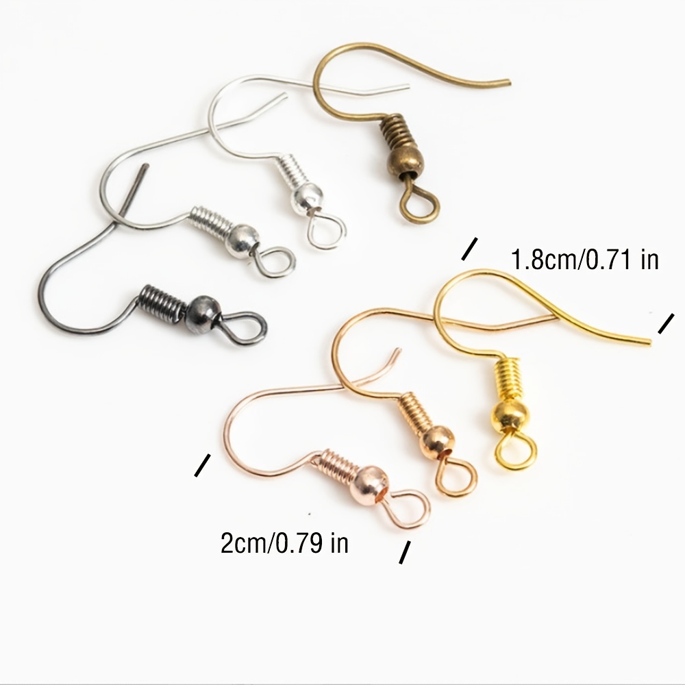 Ear Hook Earrings Clasp Findings Supplies Jewelry Making - Temu Canada