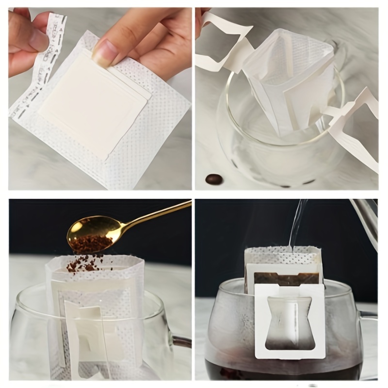 Coffee Filter Bag Portable Ear mounted Coffee Filter - Temu