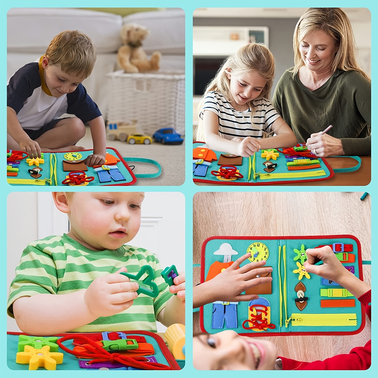 Montessori Busy Board Toys For Toddlers Girls And Boys - Temu