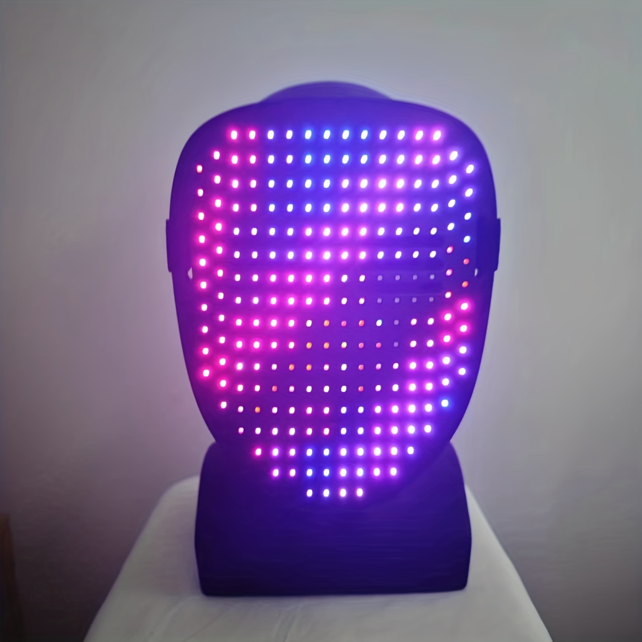 Halloween LED Mask With Gesture Sensing, Premium Cool Trendy DJ Mask,  Carnival Party Prom Bar Club Rave Prop, Ideal Choice For Gifts