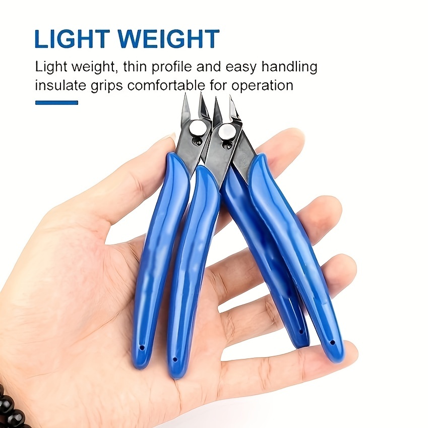 Diagonal Pliers Side Cutter 4 Inches Mini Fine Wire Cutting Plier